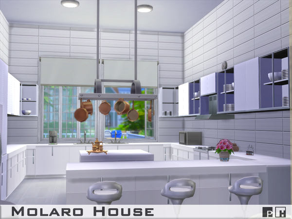 Sims 4 Molaro House by Pinkfizzzzz at TSR