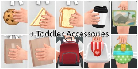 Toddler Pose N06 + Accessories at qvoix – escaping reality