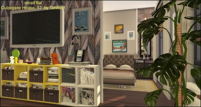 Sims 4 Culpepper House 17 small flat apartment at Tanitas8 Sims