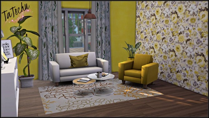 Sims 4 Colorful Spring wallpapers at TaTschu`s Sims4 CC