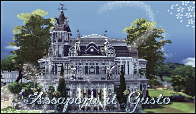 Sims 4 Assapora il Gusto Restaurant at Petka Falcora