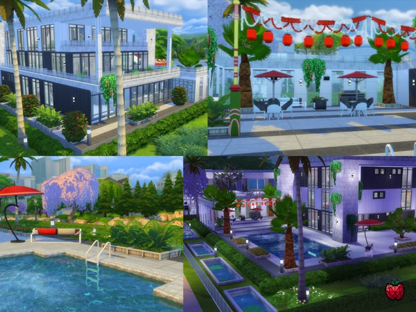 Sims 4 Lucas house by melapples at TSR