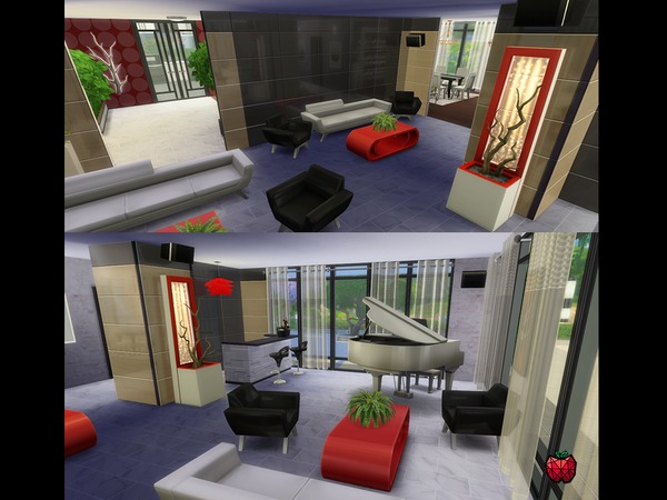 Sims 4 Lucas house by melapples at TSR