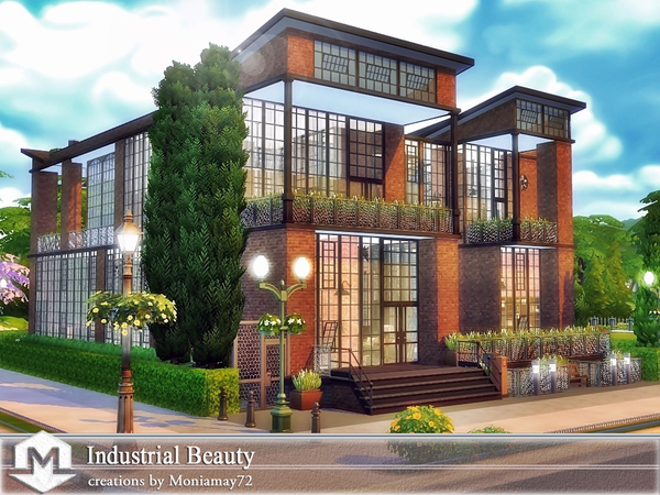 Sims 4 Industrial Beauty by Moniamay72 at TSR