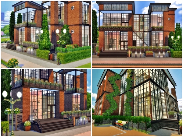 Sims 4 Industrial Beauty by Moniamay72 at TSR