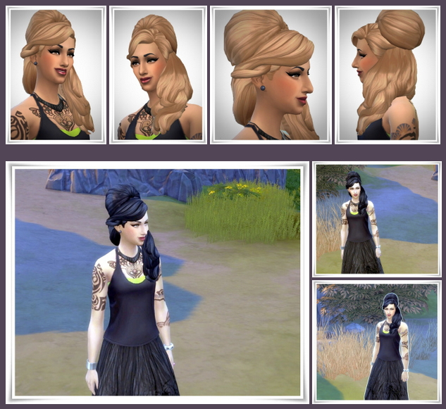 Sims 4 New Amy Hair at Birksches Sims Blog