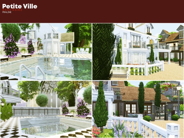 Sims 4 Petite Ville by Pralinesims at TSR