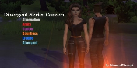 Divergent Series Career by DiamondVixen96 at Mod The Sims