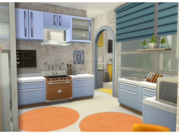 Sims 4 Simfresh little two story house No CC by lenabubbles82 at TSR