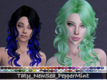 Newsea PepperMint hair retextures at Taty – Eámanë Palantír