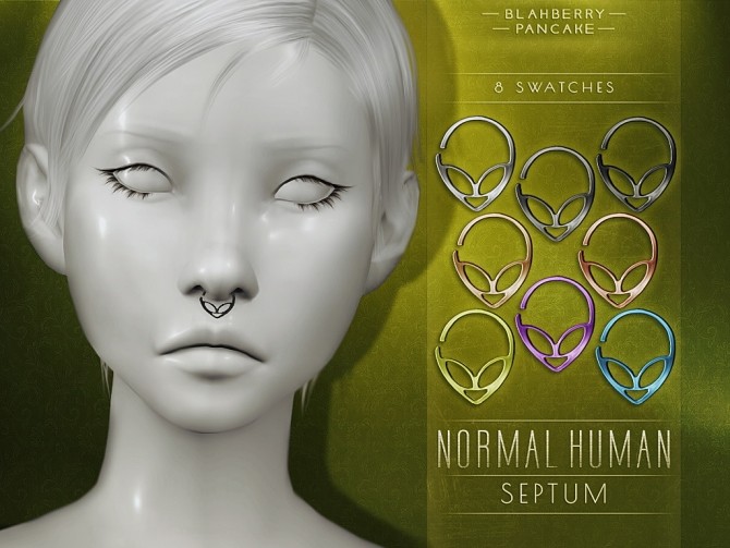 Sims 4 Normal human septum at Blahberry Pancake