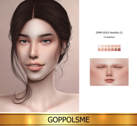 GOLD Face Skin G1 (P) at GOPPOLS Me