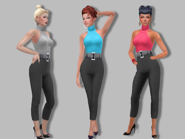 Sims 4 Rock and roll 2 outfit by Simalicious at TSR