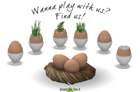Easter Egg Hunt at Around the Sims 4