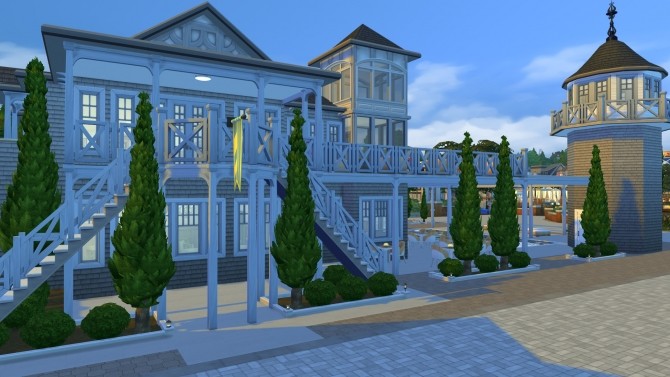 Sims 4 Brindleton Bay Yacht Club by Kriint at Mod The Sims