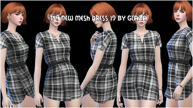 Sims 4 Dress 19 at All by Glaza