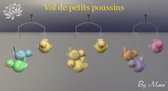 Sims 4 Easter deco set by Maman Gateau at Sims Artists