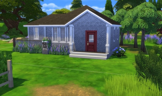 Sims 4 Baby Bungalow (No CC) by Jill at Mod The Sims