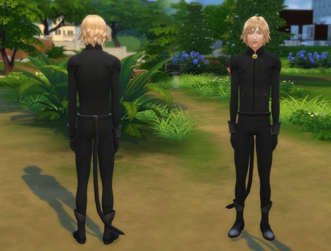 Sims 4 Cat Noir Outfit at My Stuff