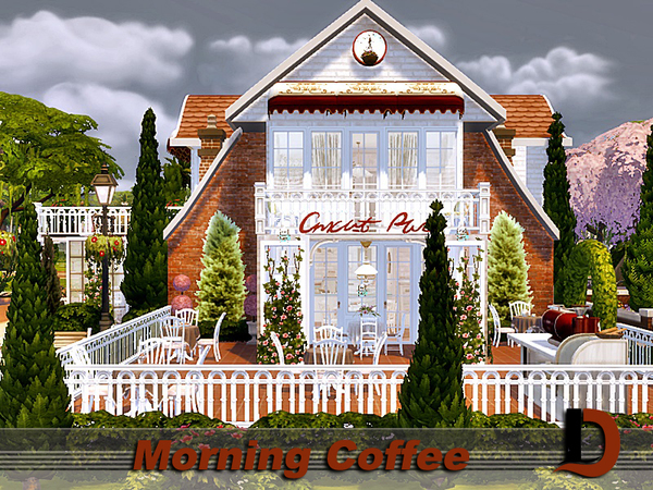 Sims 4 Morning Coffee by Danuta720 at TSR