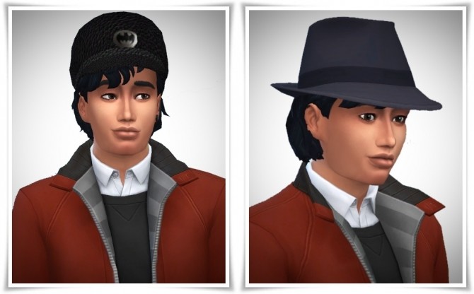Sims 4 CurlyBangs male at Birksches Sims Blog
