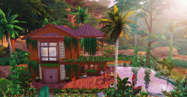 Sims 4 Refuge in the Jungle at Lily Sims