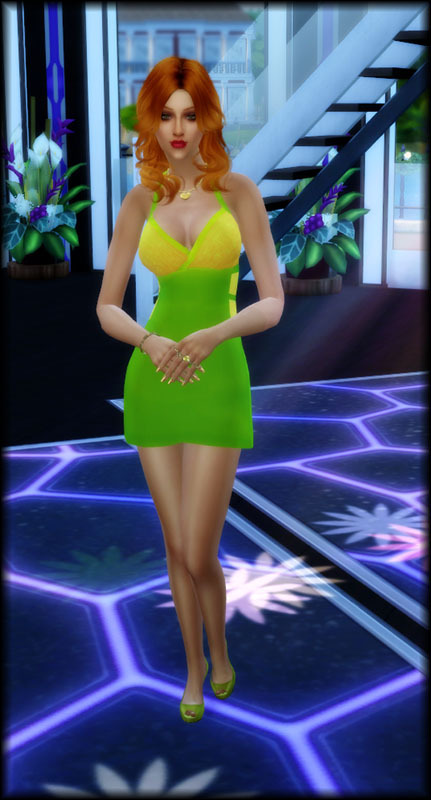 Sims 4 Glitter Dress at Julietoon – Julie J