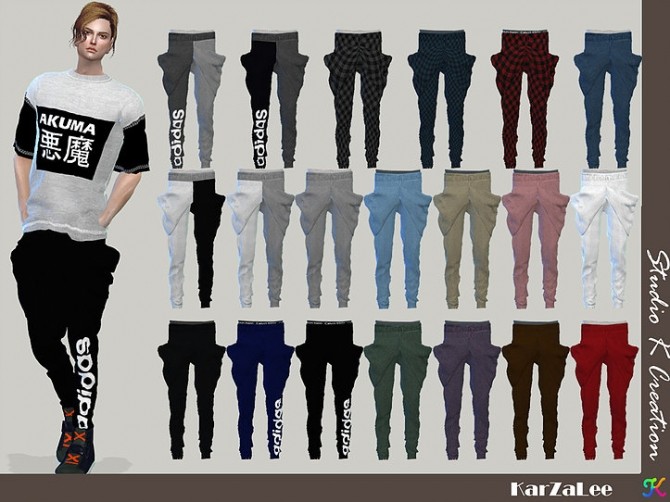 Sims 4 Giruto 52 baggy pants at Studio K Creation