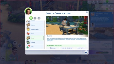 The Sims Castaway Stories Careers by GoBananas at Mod The Sims