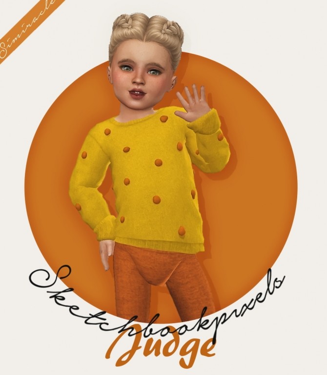 Sims 4 Sketchbookpixels Popcorn Sweater 3T4 at Simiracle