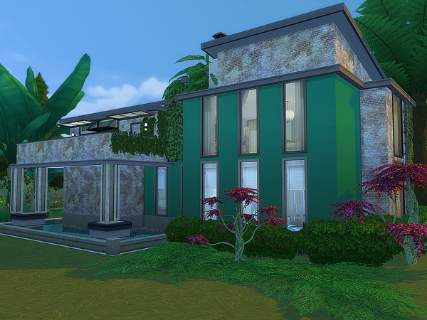 Sims 4 Elza Hideaway home by Ineliz at TSR
