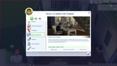 Game Development Career by GoBananas at Mod The Sims