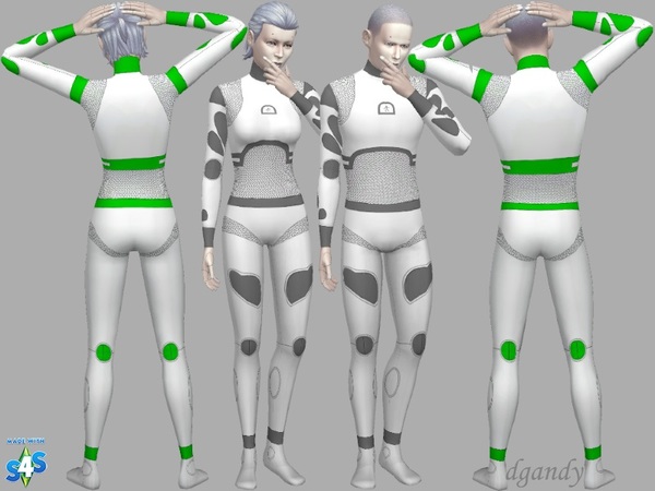 Sims 4 Androids from the Future by dgandy at TSR