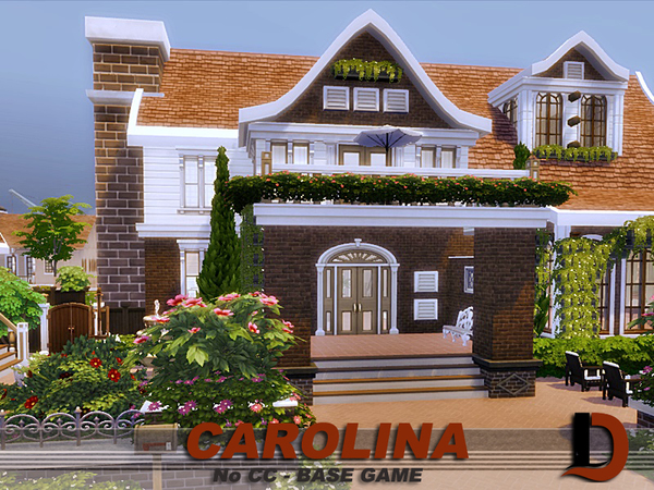 Sims 4 Carolina house by Danuta720 at TSR