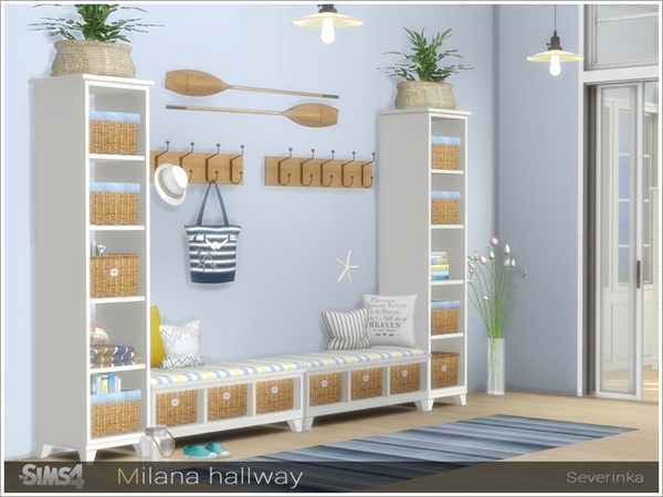 Sims 4 Milana hallway by Severinka at TSR