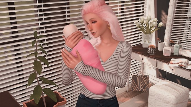 Sims 4 Deco Baby and Pose at Josie Simblr