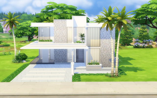 Sims 4 Modern House 38 at Via Sims