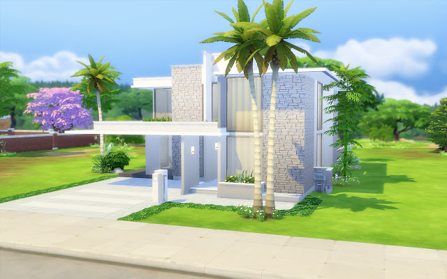 Sims 4 Modern House 38 at Via Sims