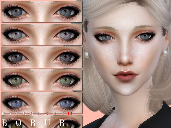 Sims 4 Eyecolors 12 by Bobur3 at TSR