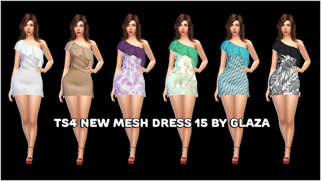 Sims 4 Dress 15 at All by Glaza