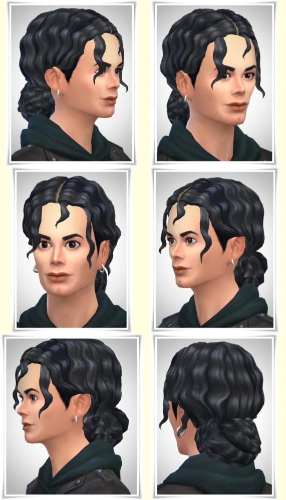 Sims 4 Michael J. Hair at Birksches Sims Blog