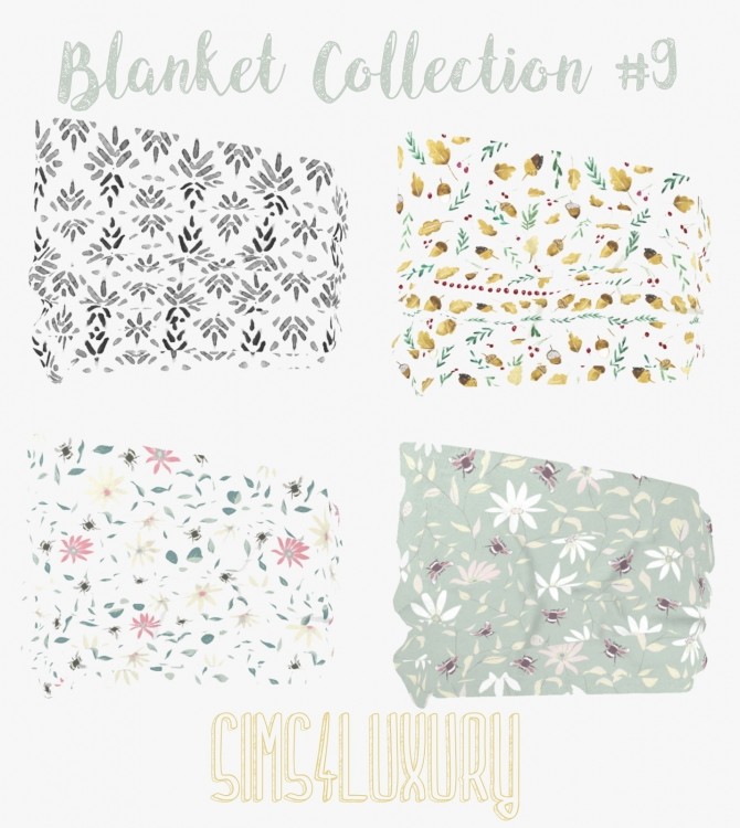 Sims 4 Blanket Collection #9 at Sims4 Luxury