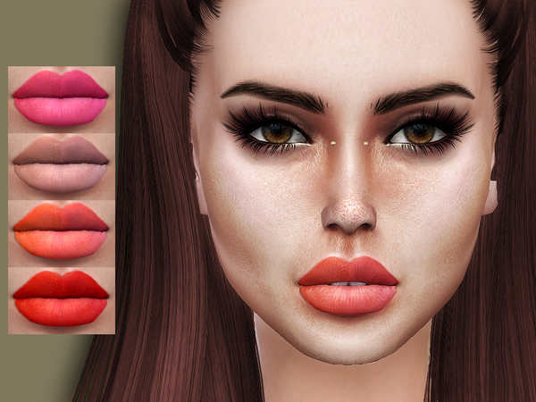 Sims 4 Amazing lipstick by Sharareh at TSR