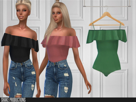 119 Top by ShakeProductions at TSR » Sims 4 Updates