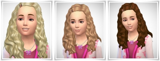 Sims 4 Clip Curls Girls at Birksches Sims Blog