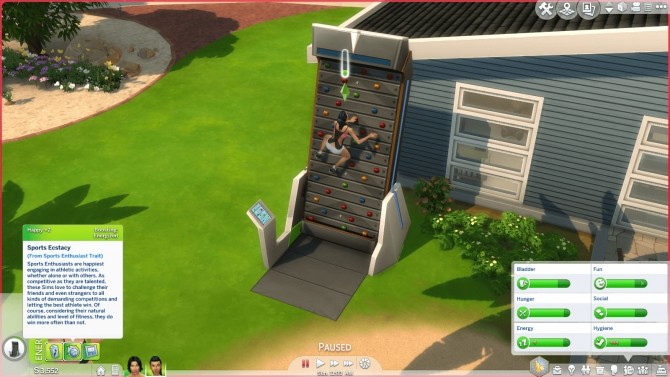 Sims 4 Sports Enthusiast Trait by SimplyInspiredSims4 at Mod The Sims