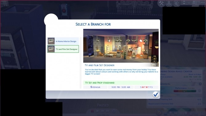 Sims 4 Interior Design Career by DiamondVixen96 at Mod The Sims