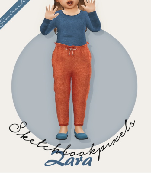 Sims 4 Sketchbookpixels pants toddlers 3T4 at Simiracle