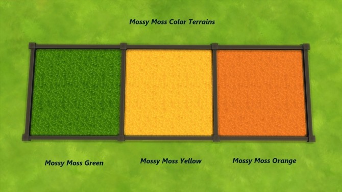 Sims 4 Brilliance Gardens I: Mossy Moss Terrains by Snowhaze at Mod The Sims
