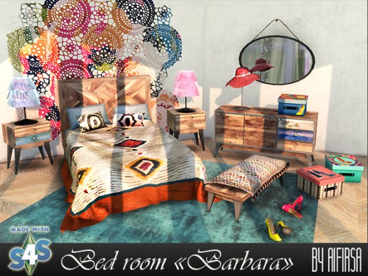 Sims 4 Bedroom furniture at Aifirsa